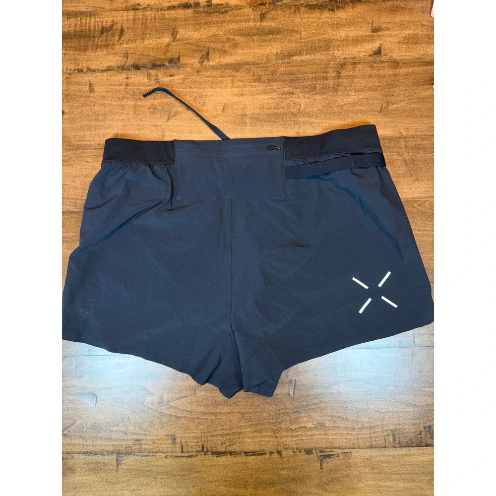 Ten Thousand Distance Shorts Mens Large Black Running Training  5 Inch NWOT